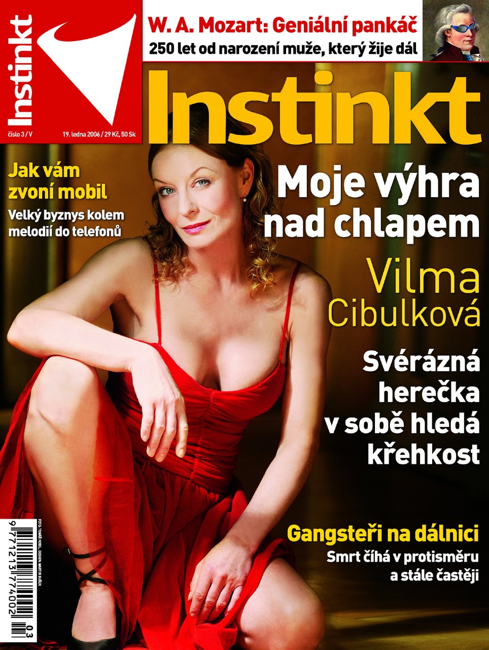 Obálka časopisu Instinkt