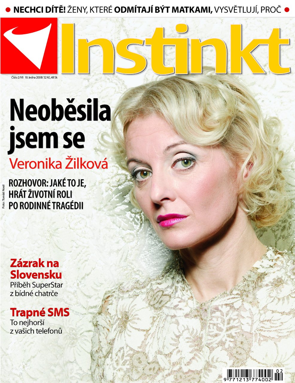 Obálka časopisu Instinkt
