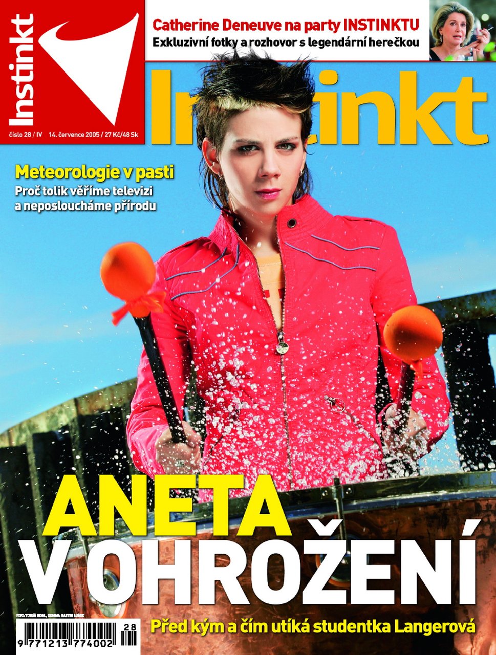 Obálka časopisu Instinkt