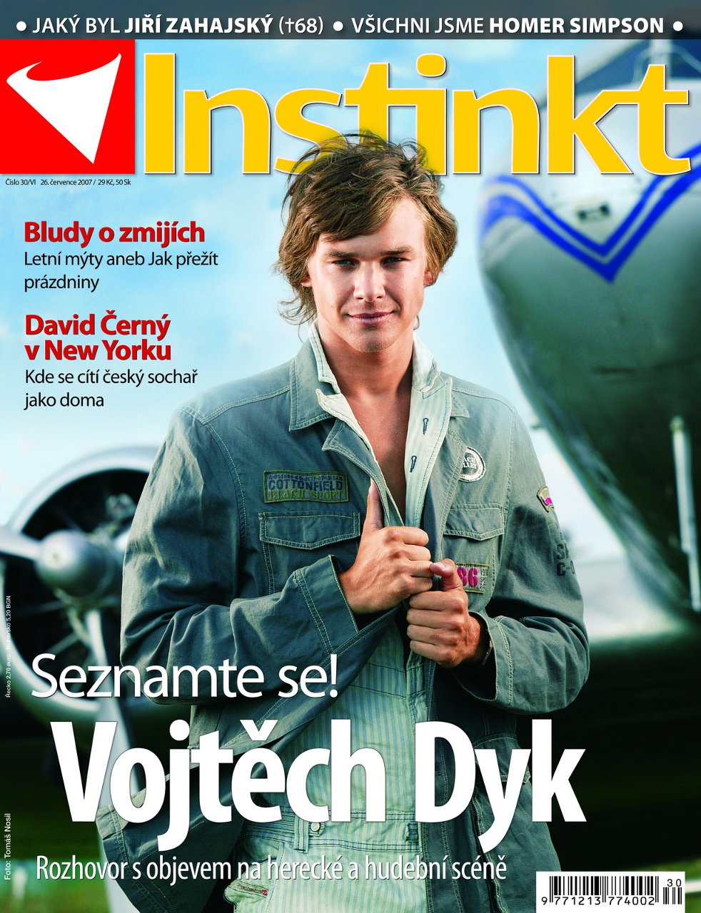 Obálka časopisu Instinkt